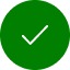 Green check mark icon.