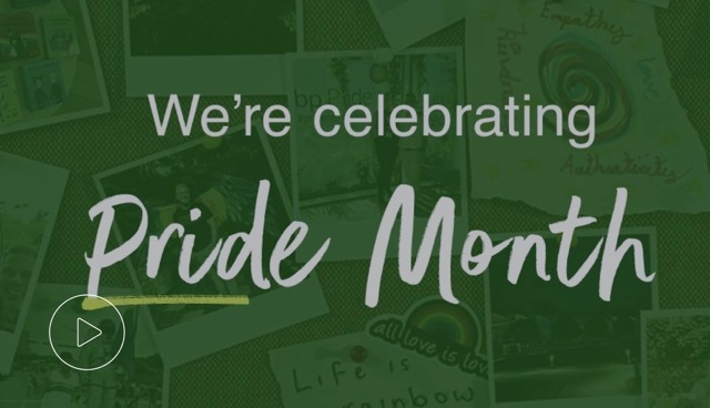 Graphic inviting bp community to nominate their Pride Hero.